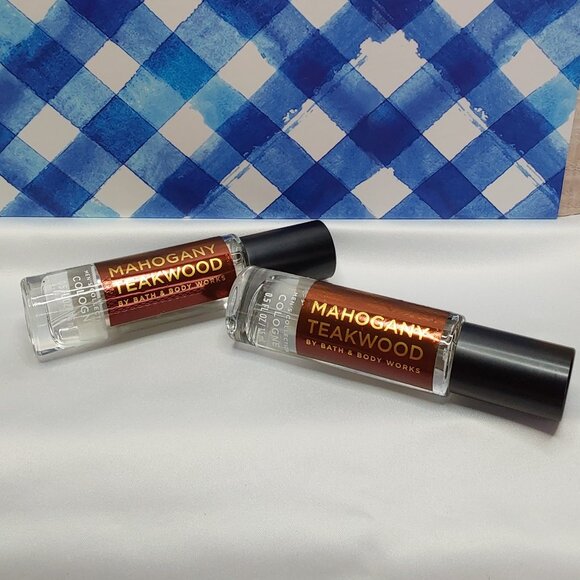 Bath & Body Works 'MAHOGANY TEAKWOOD' Signature COLOGNE 2-Piece Gift Set - Picture 9 of 10